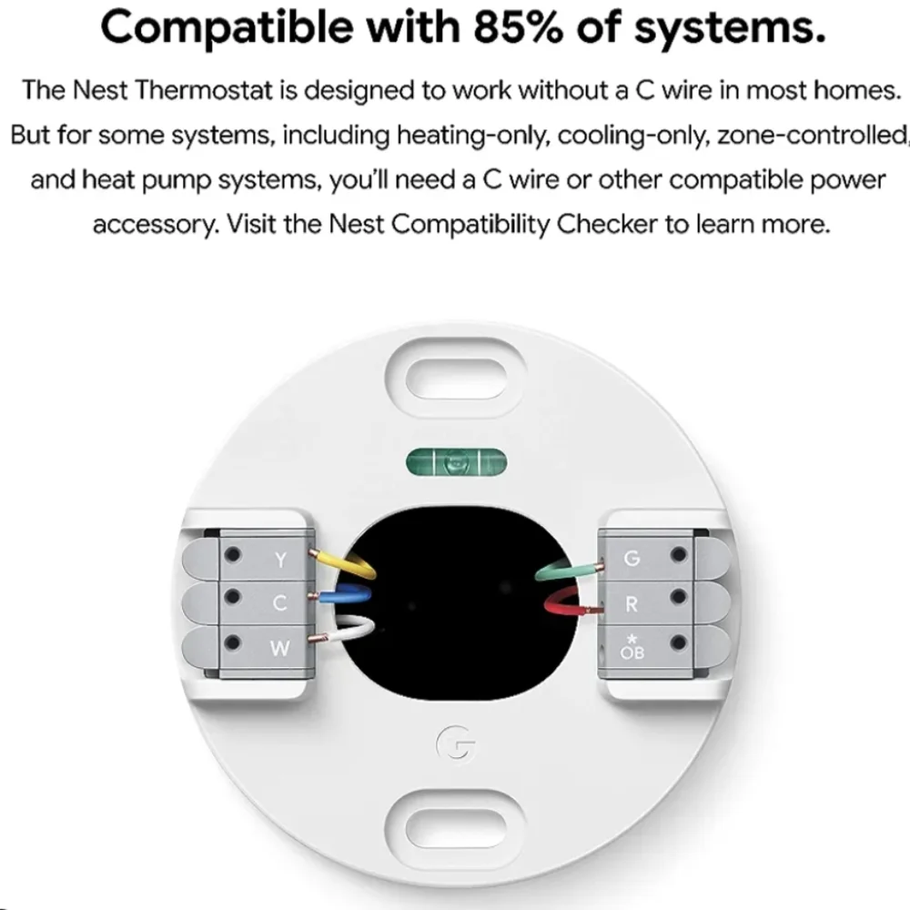 Opened Box Google Nest New Programmable Smart Thermostat for Home